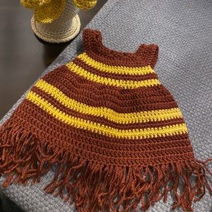 Harry Potter Scarf inspired Baby Dress and Bow